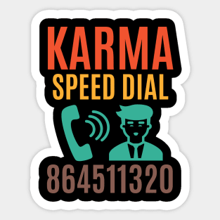 KARMA 864511320 Sticker